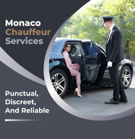  Chauffeur-Driven Limousine in Monaco