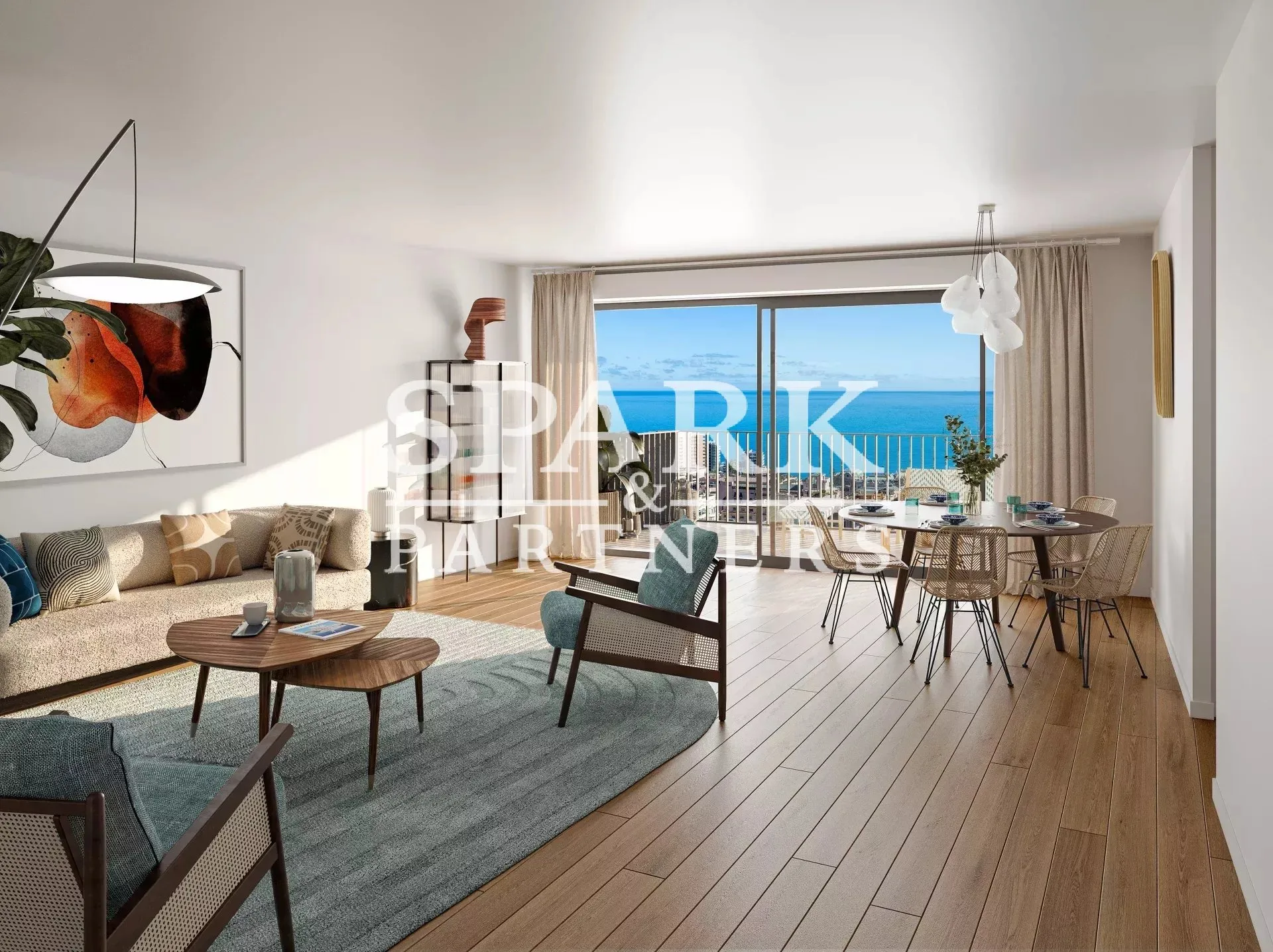 Beausoleil - T4 apartment in a new residence