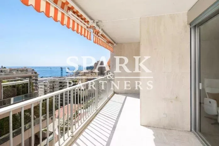 Monaco - Saint Roman - 3-room apartment with sea view