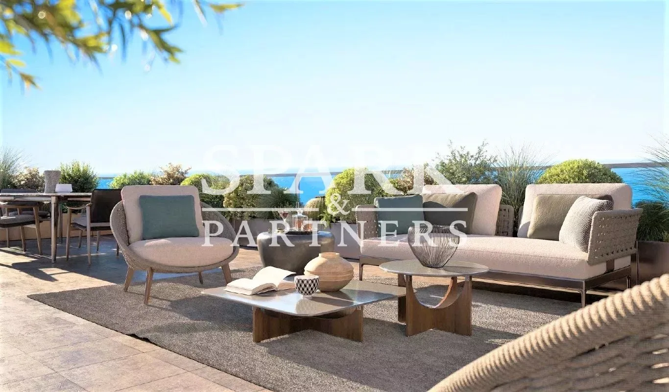 Monaco - La Rousse - Penthouse with panoramic sea view