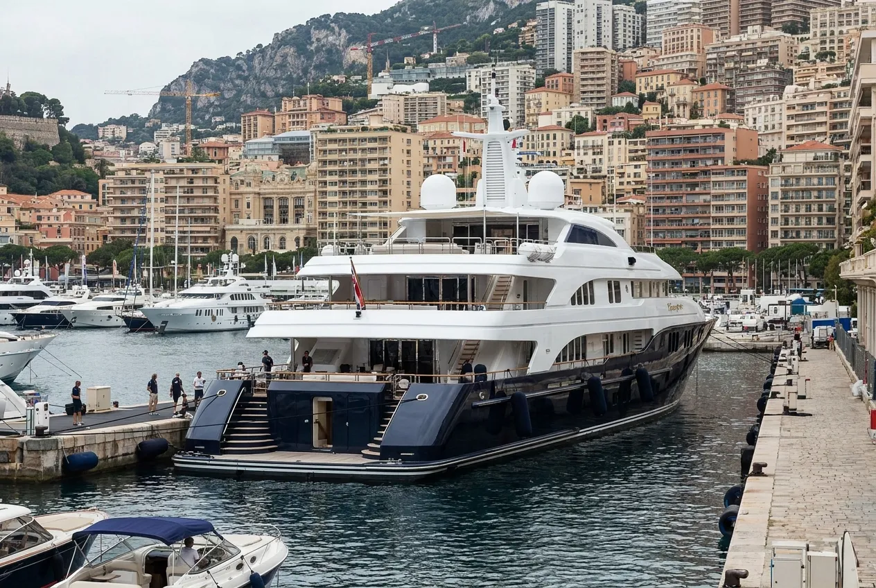 Superyacht Berth · Port Hercule